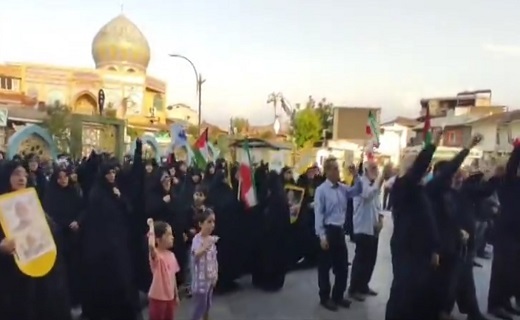 اجتماع مردم آستانه اشرفیه در محکومیت ترور شهید هنیه