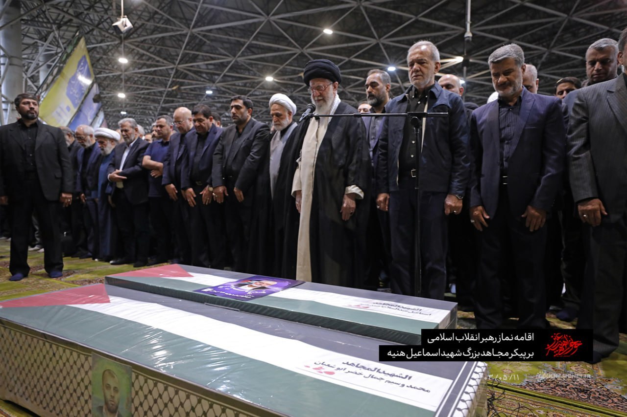 مراسم تشییع پیکر شهید &laquo;اسماعیل هنیه&raquo;