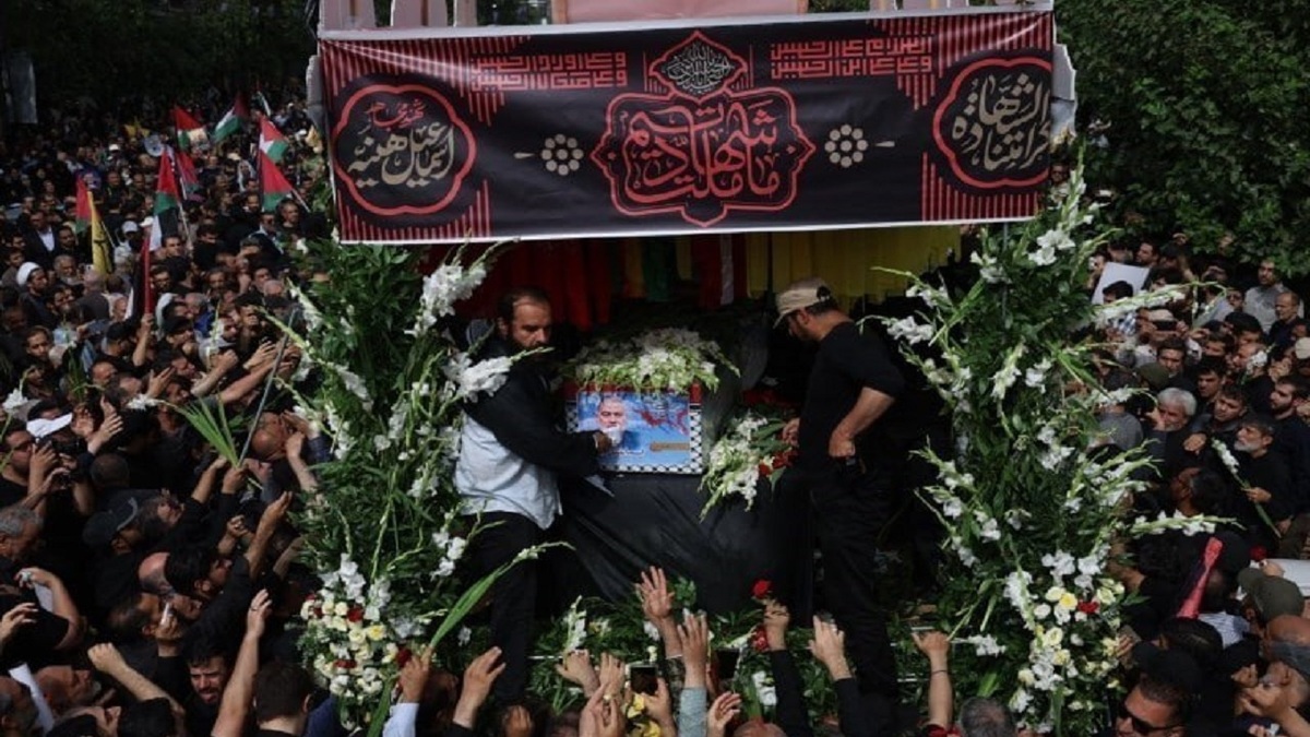 پیکر شهید هنیه وارد قطر شد + فیلم