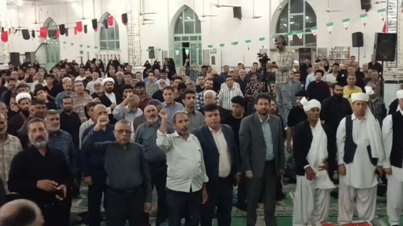 خونخواهی اسماعیل هنیه در همایش خونخواهی امام حسین (ع)