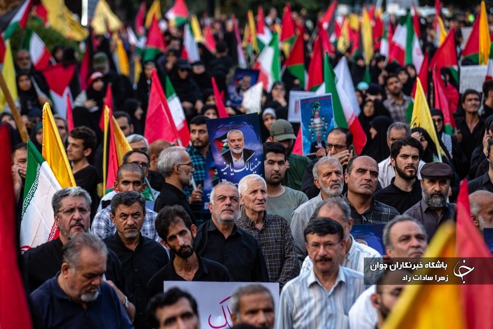 مراسم تشییع پیکر شهید &laquo;اسماعیل هنیه&raquo;