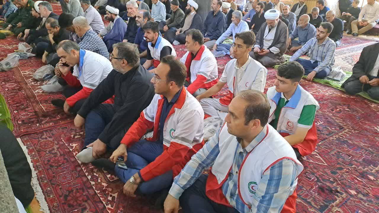مراسم بزرگداشت رئیس جمبش حماس