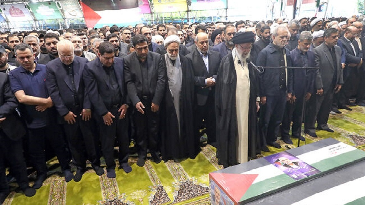 پیکر شهید هنیه وارد قطر شد + فیلم