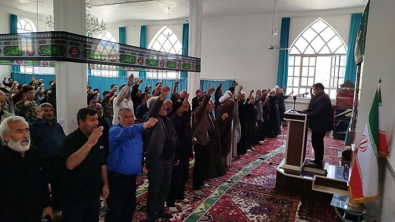 نمازگزاران شهر کلوانق ترور شهید اسماعیل هنیه را محکوم کردند + تصاویر