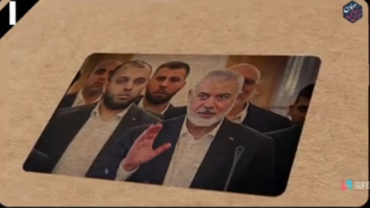 رسیدن مدال طلای المپیک کائنات به اسماعیل هنیه + فیلم