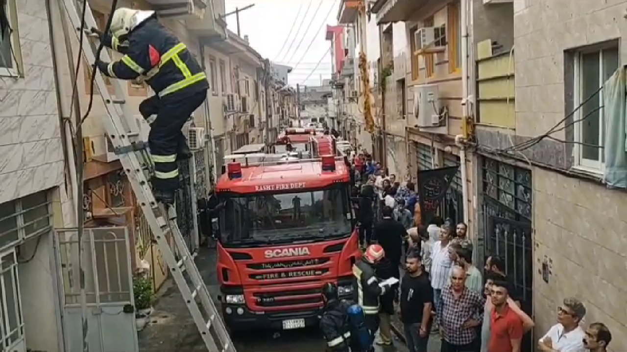 انفجار گاز منزل مسکونی در رشت/ یک نفر مصدوم شد