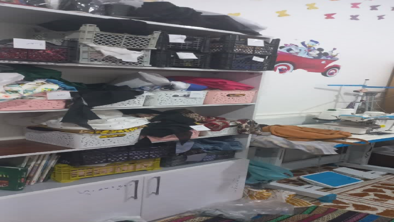 چرخ خیاطی زمینه اشتغال بانوی هفتکلی را رقم‌زد