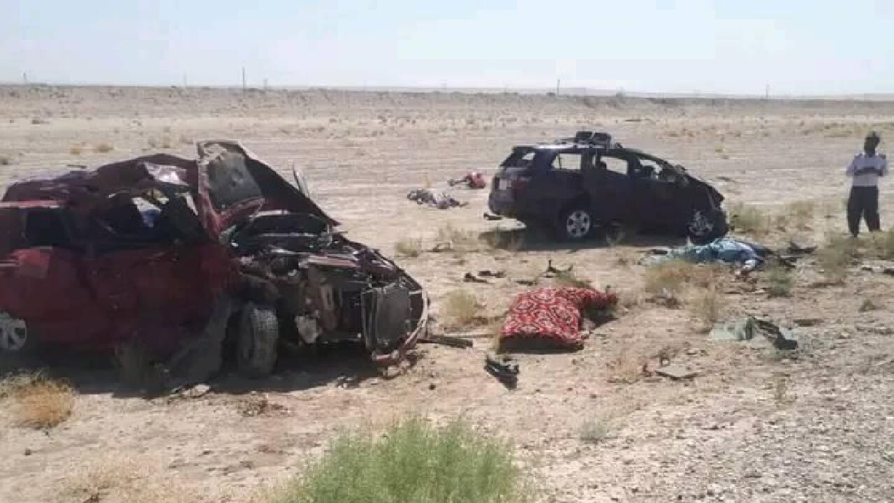 ۱۲ کشته و زخمی بر اثر حادثه ترافیکی در فاریاب