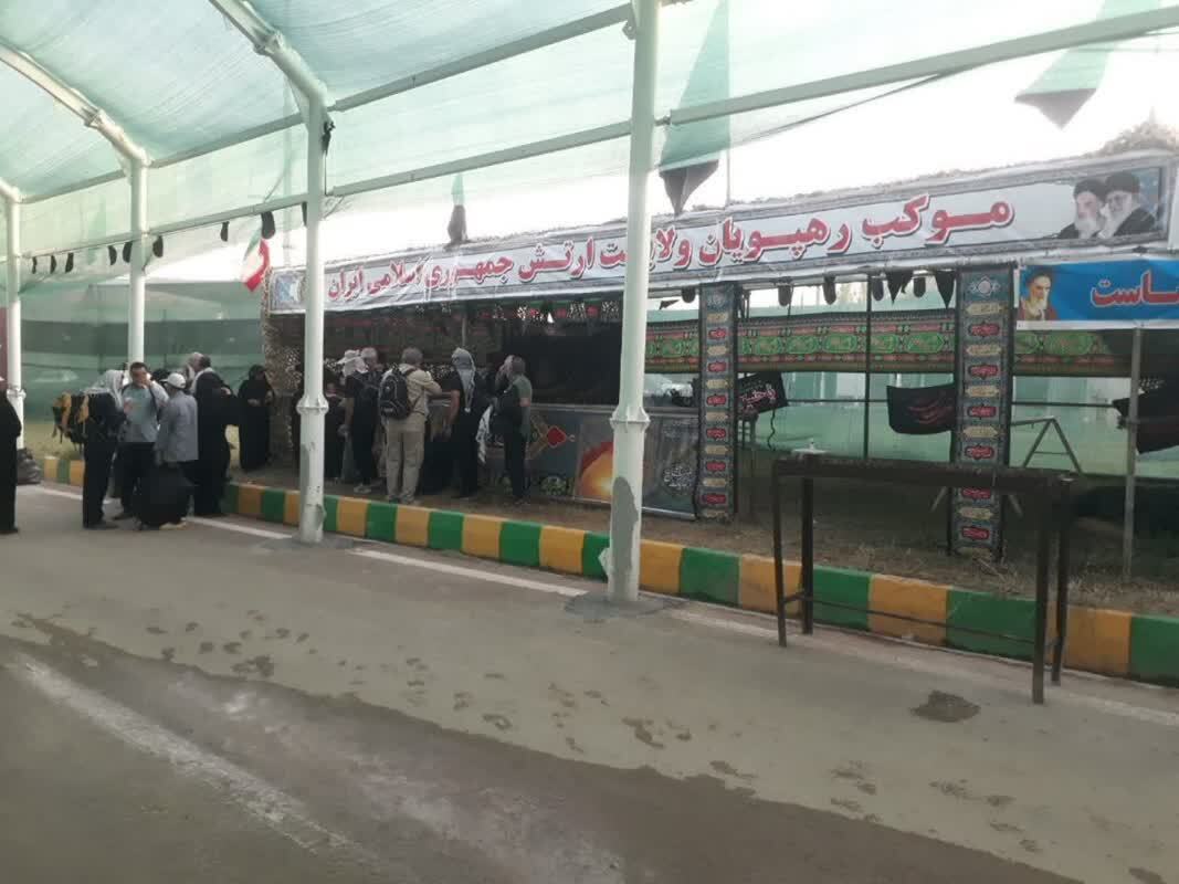موکب رهپویان ولایت ارتش در مرز خسروی موکب رهپویان ولایت ارتش در مرز خسروی