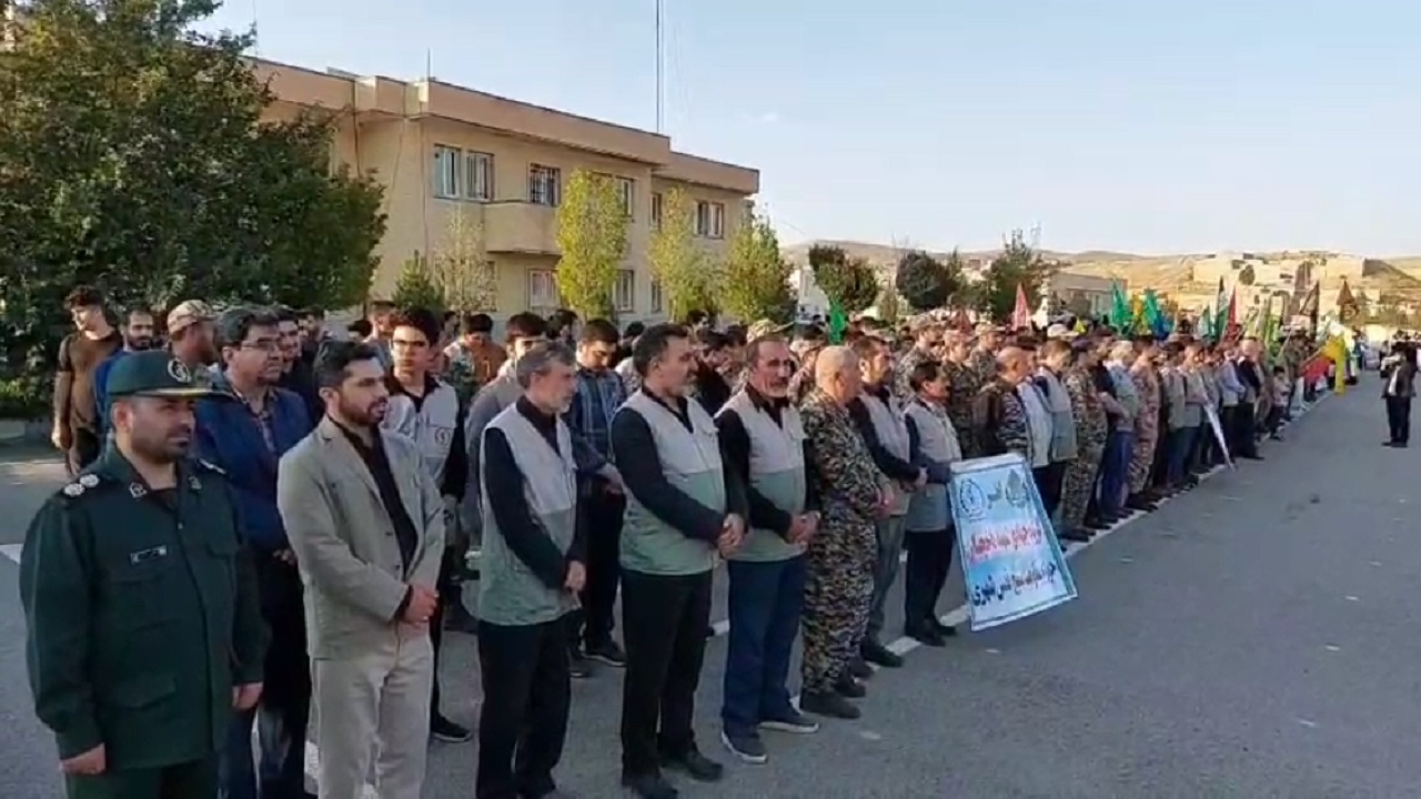 برگزاری رزمایش جهادگران فاطمی ۴ در اهر + فیلم