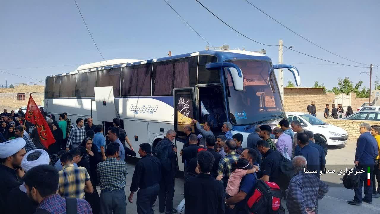 اعزام کاروان ۱۴۱ نفره رهسپاران ظهور به سفر اربعین