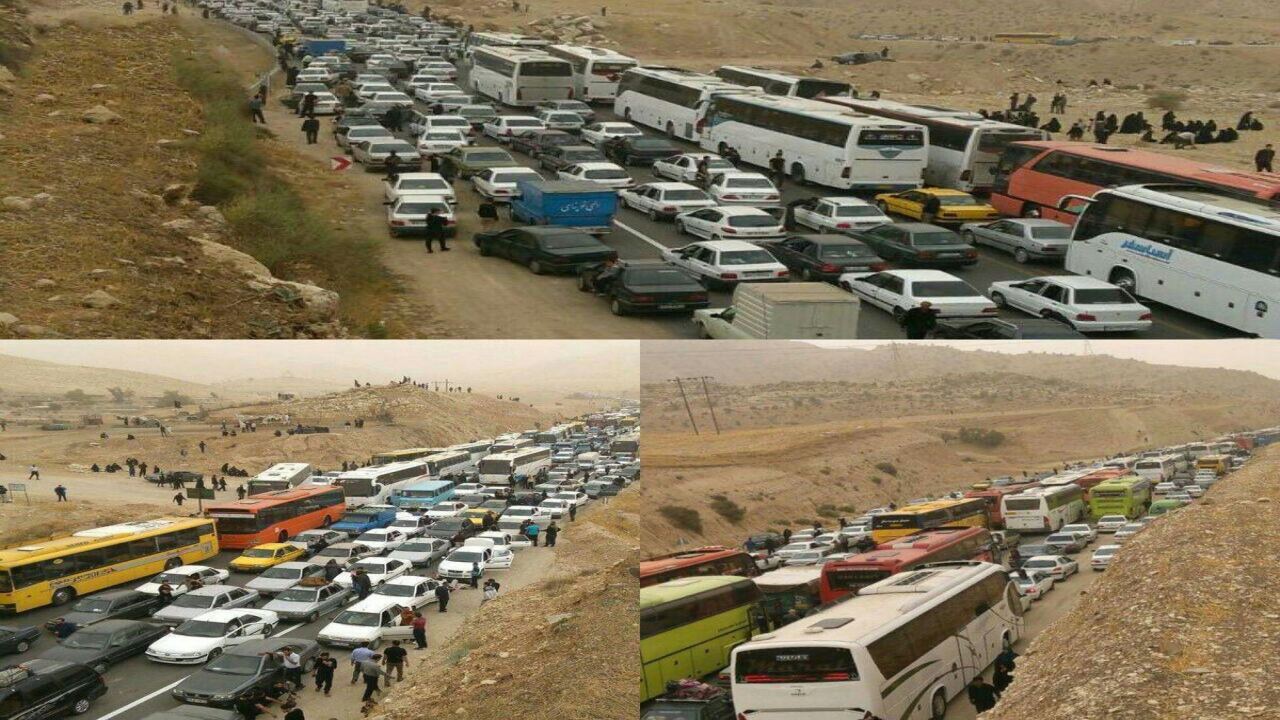 ۲۰ توقفگاه اضطراری برای خودرو زائران اربعین در سرپل‌ذهاب ایجاد شد