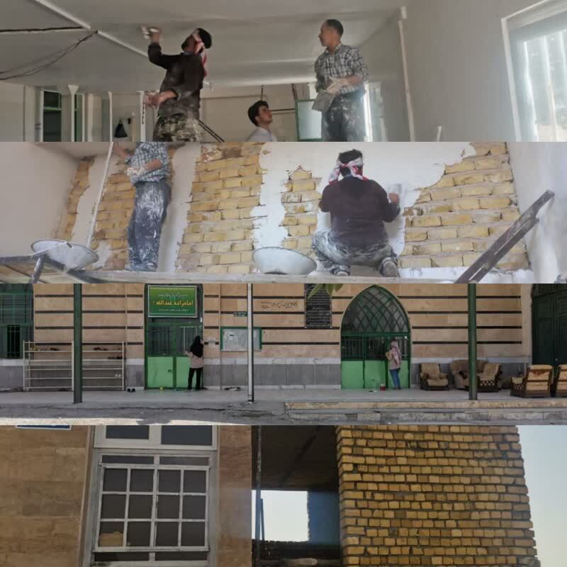 ساخت پروژه عمرانی امامزاده عبدالله(ع)