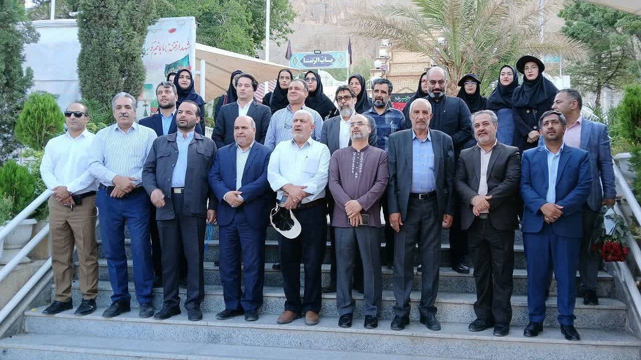 تجدید میثاقِ خبرنگاران کرمانی با شهدا