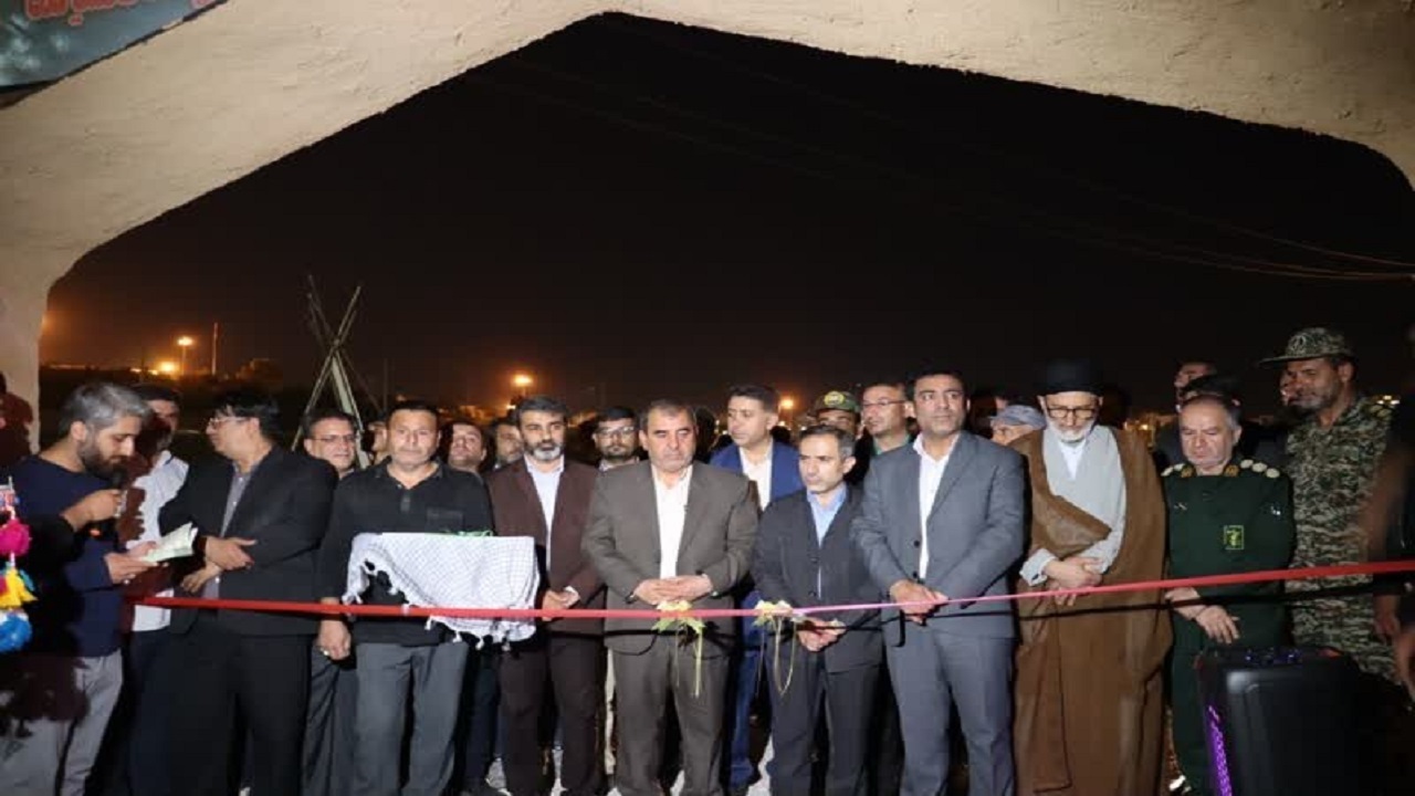 افتتاح نمایشگاه دومین کنگره شهدای کهگیلویه و بویراحمد