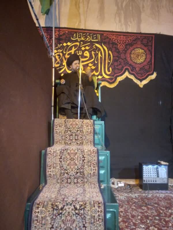 مراسم سخنرانی در ماه صفر