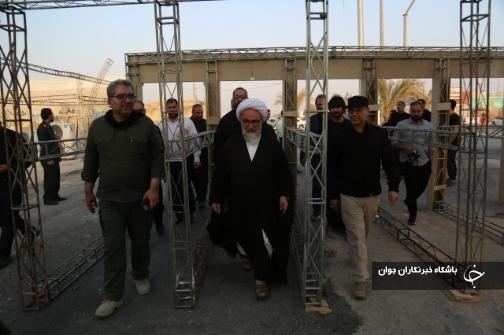 گزارش تصویری از اقدامات در حال انجام مرز چذابه در آستانه اربعین حسینی (ع)