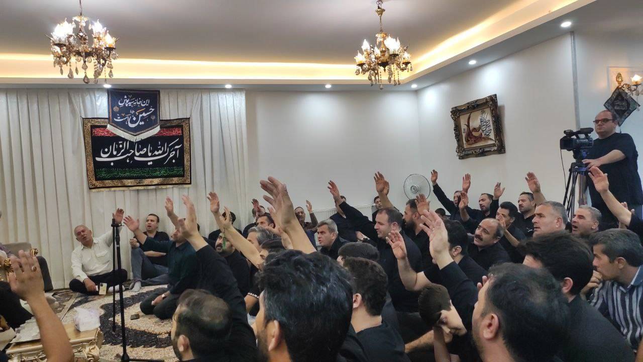 عزاداری هفتمین شب از ماه محرم