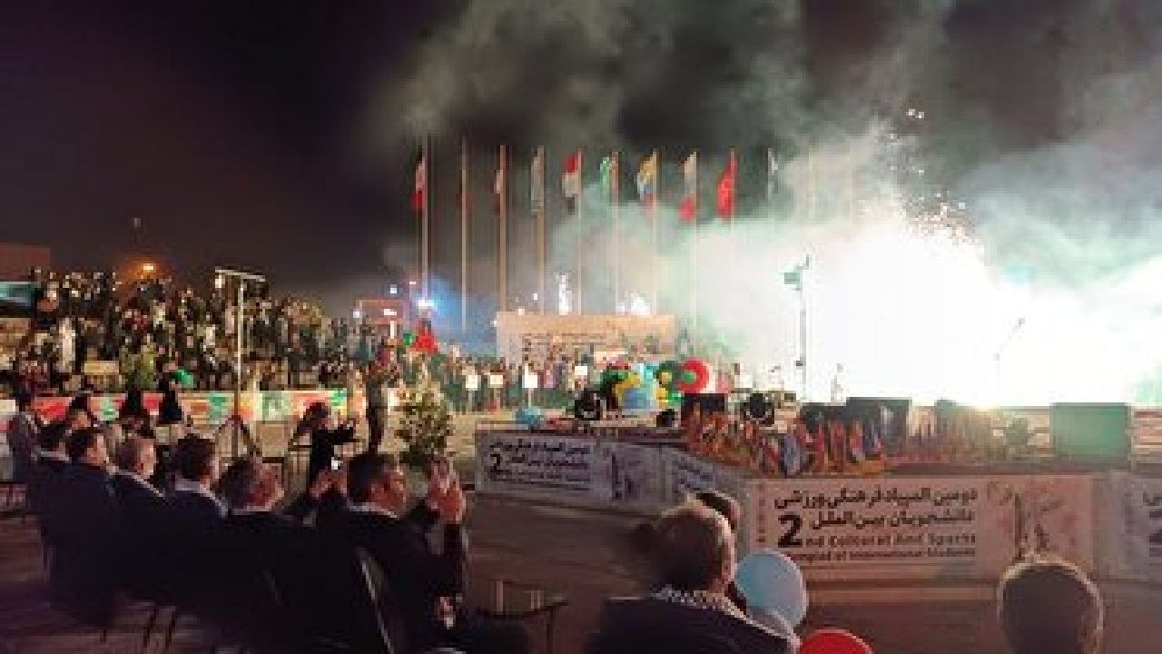مراسم افتتاحیه دومین المپیاد فرهنگی - ورزشی دانشجویان بین‌الملل + فیلم