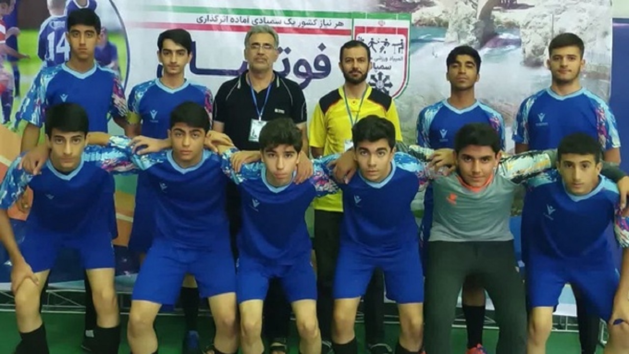 دانش‌آموزان فوتسال قم بر سکوی سوم مسابقات المپیاد سمپاد کشور
