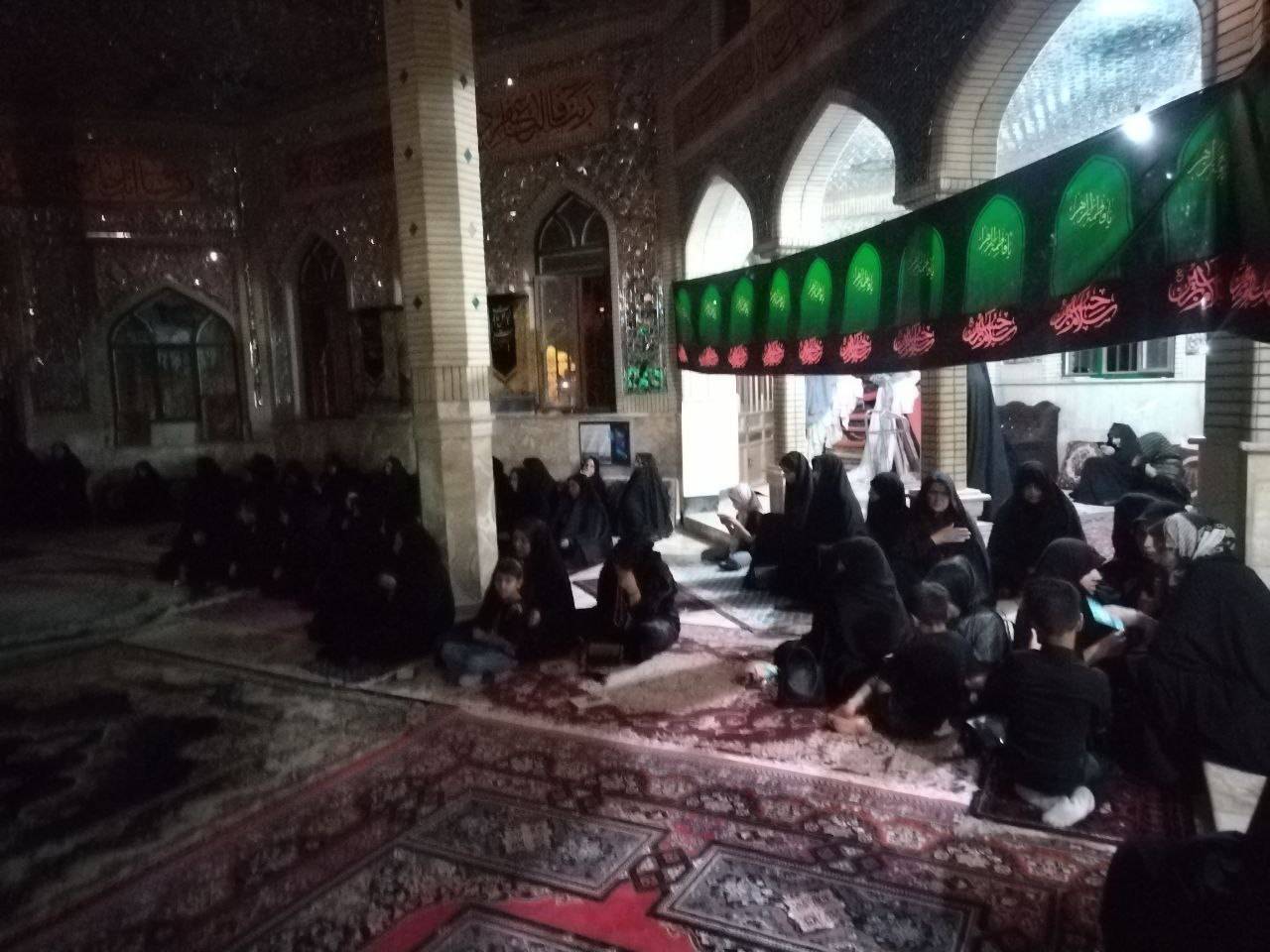 مراسم سوگواری حضرت رقیه(س) در بخش انابد مراسم سوگواری حضرت رقیه(س) در بخش انابد