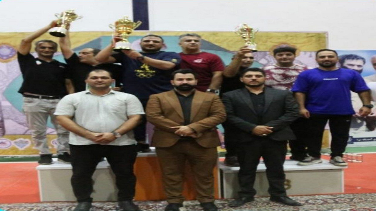 نوشهر قهرمان مسابقات کشتی پهلوانی نوجوانان مازندران