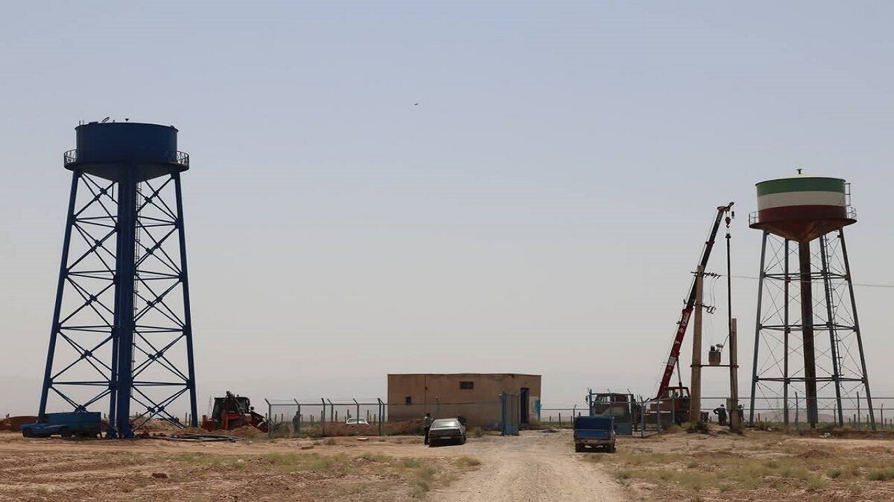 رفع مشکل کم آبی روستای قرقسین شهرستان تاکستان