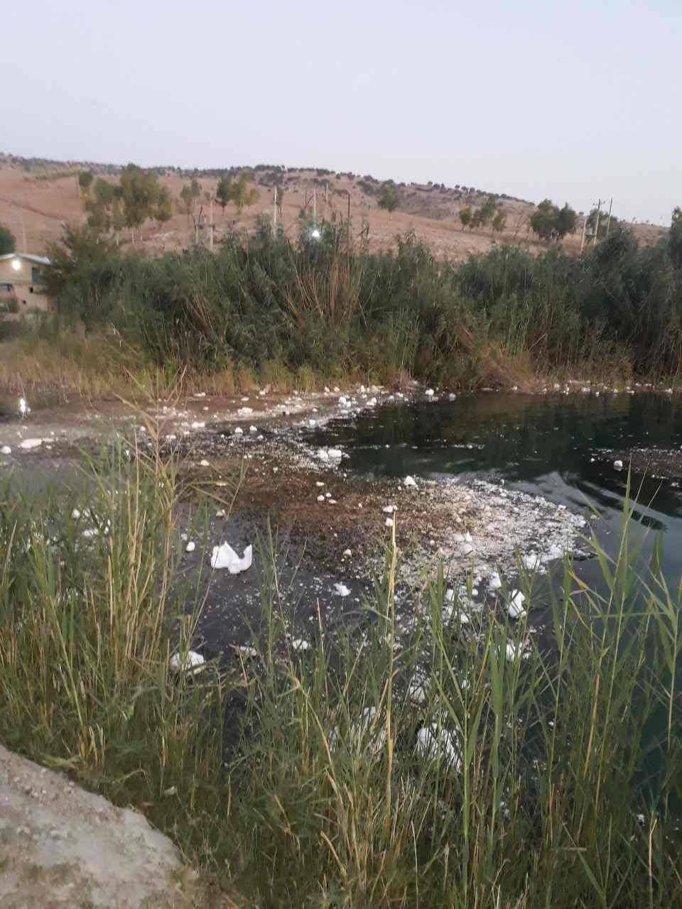 لایروبی نشدن سد سراب گیلانغرب لایروبی نشدن سد سراب گیلانغرب