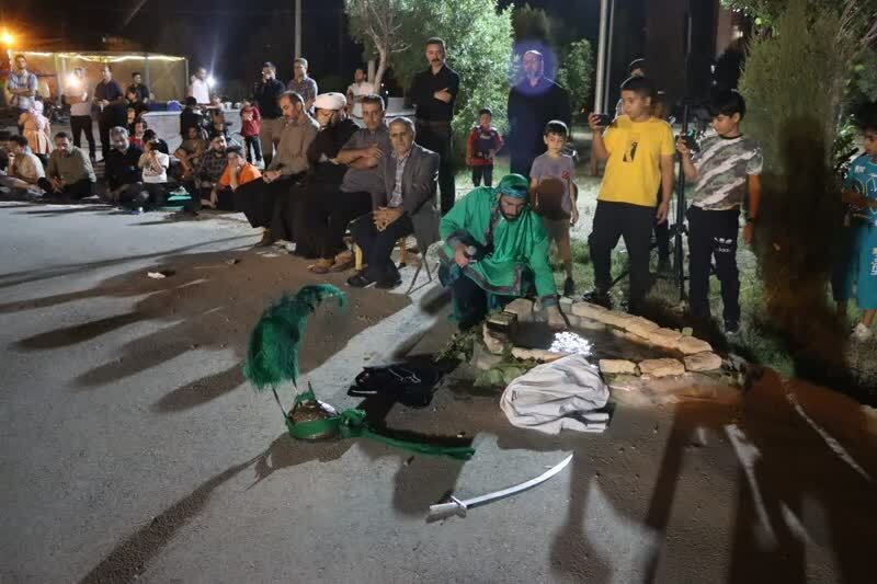 مراسم تعزیه خوانی در همدان