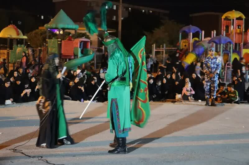 مراسم تعزیه خوانی در همدان