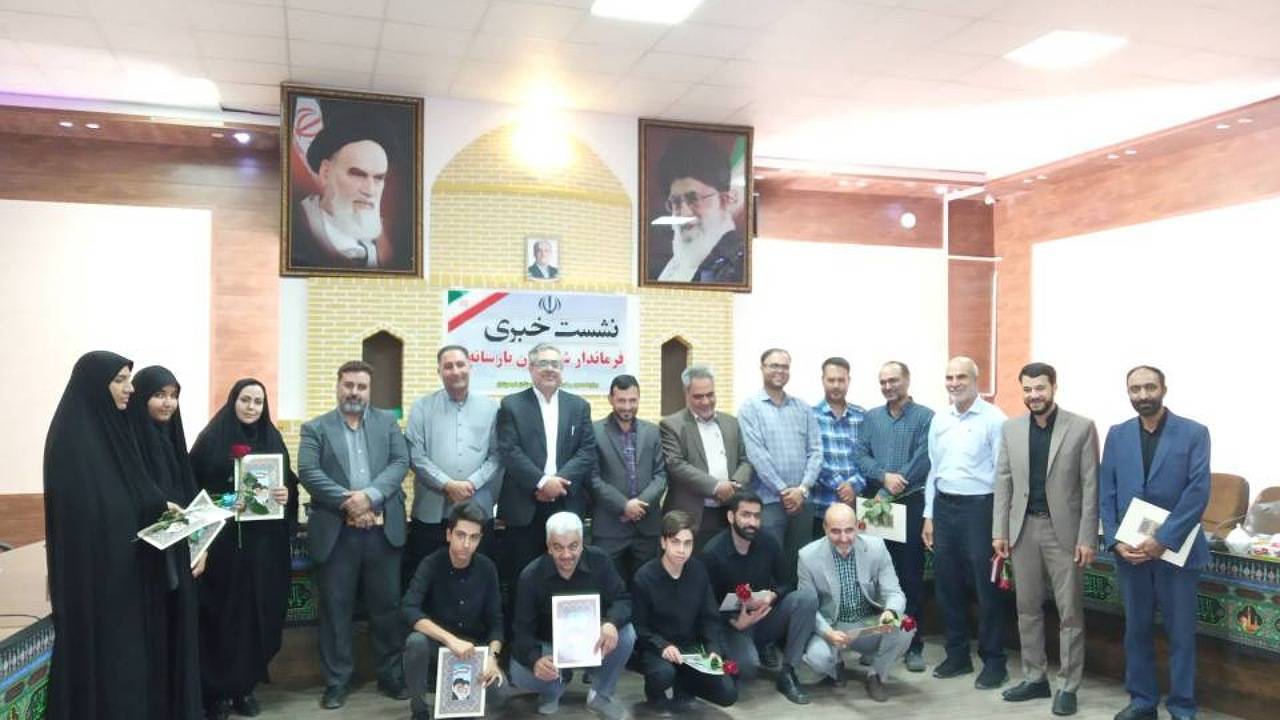 تجلیل از خبرنگاران کوهبنانی
