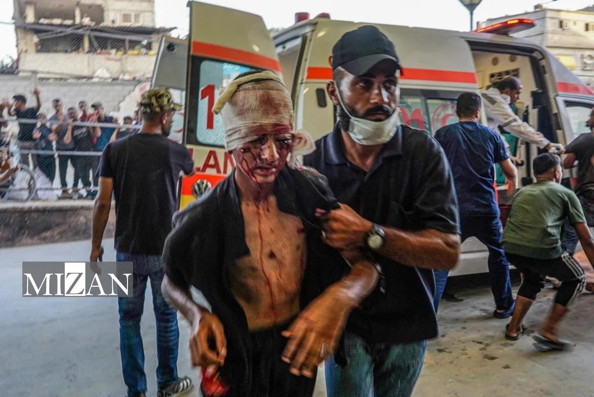 حمله به دانش آموزان در مدارس غزه
