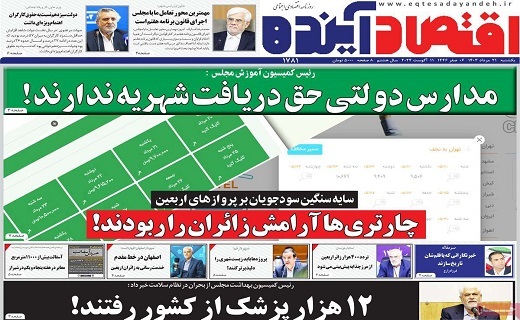 روزنامه اقتصاد اینده