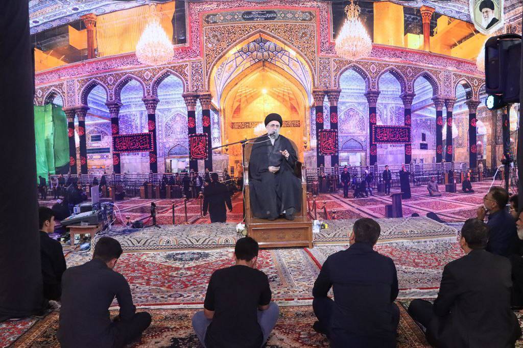 مراسم سخنرانی ماه صفر در لارستان