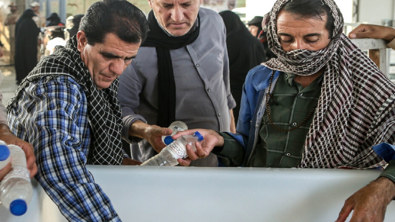 استقرار ۶ اکیپ حوادث و اتفاقات آبفا در پایانه مرزی مهران