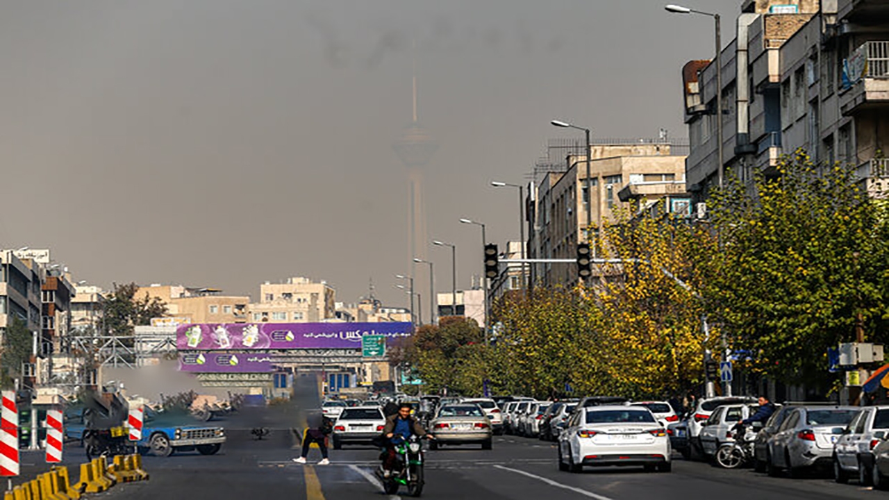 وضعیت هوای تهران همچنان نارنجی