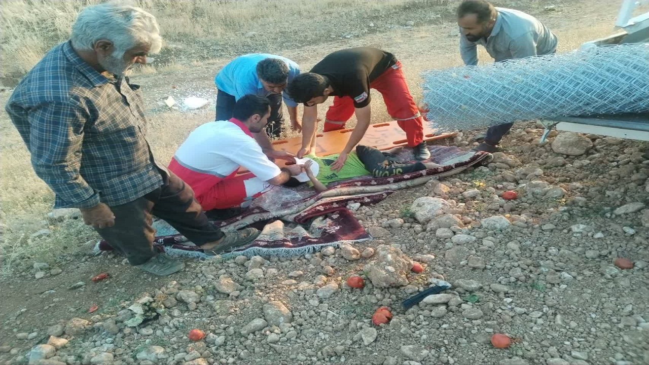 چهار مصدوم و جان‌باخته در محور دشت زرین به صالح آباد