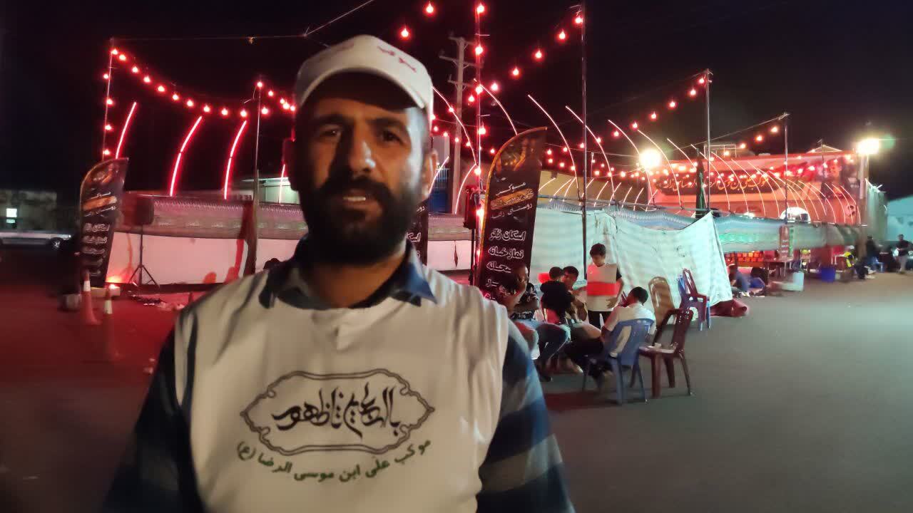برپایی ایستگاه صلواتی برپایی ایستگاه صلواتی