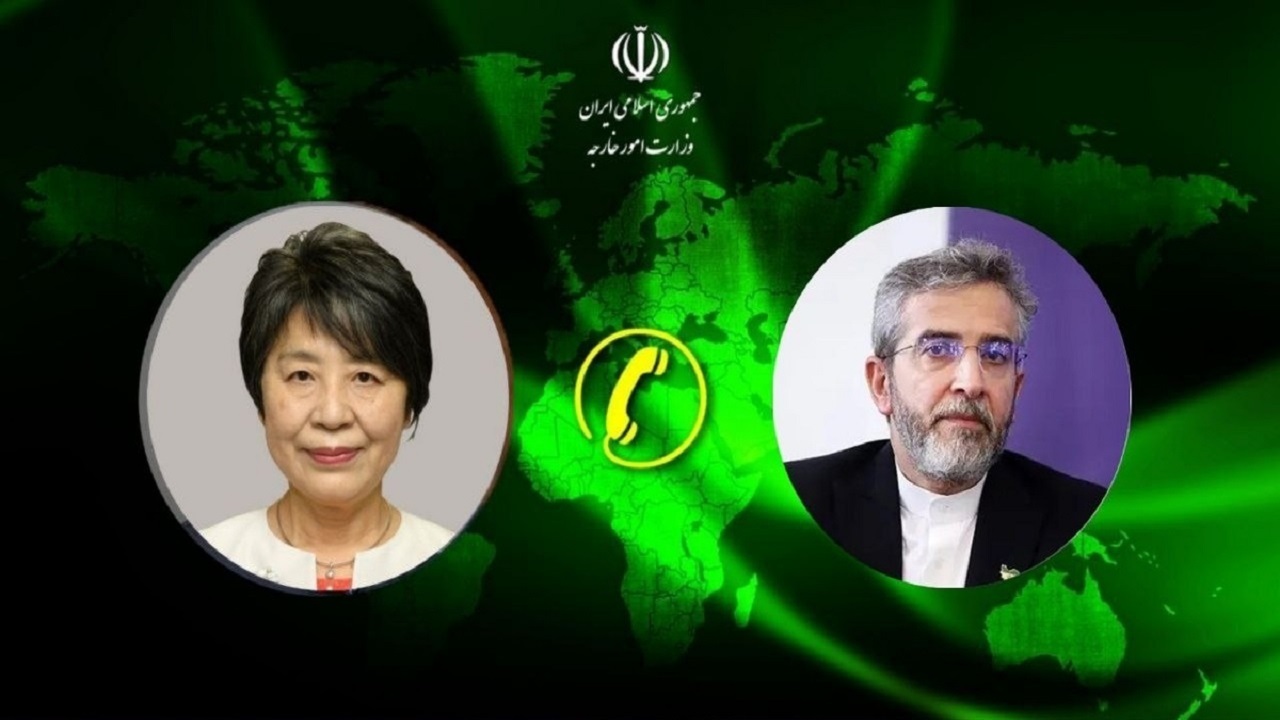 گفت‌وگوی تلفنی وزیر خارجه ژاپن با علی باقری