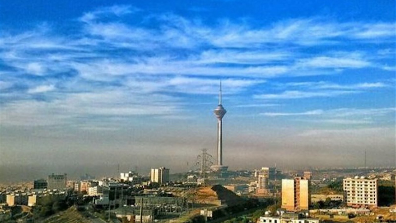 هوای تهران در وضعیت قابل‌قبول