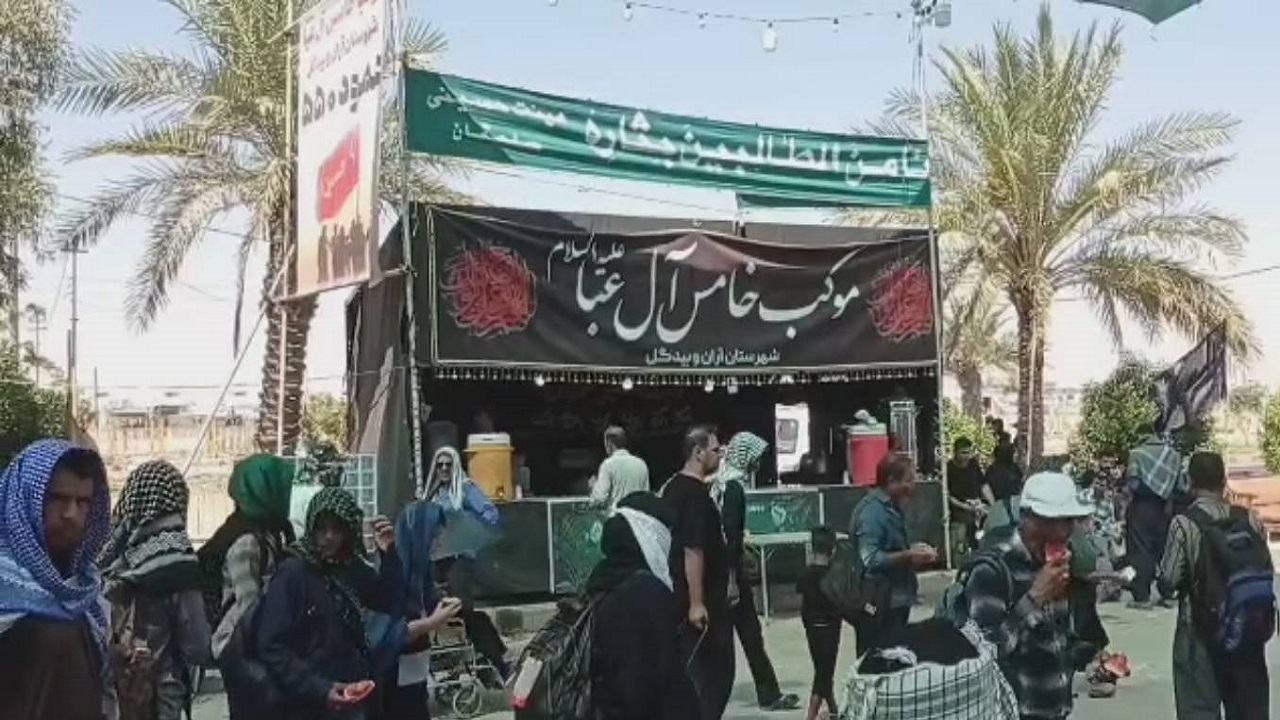 حال و هوای مسیر پیاده روی اربعین از لنز دوربین شهروندخبرنگار
