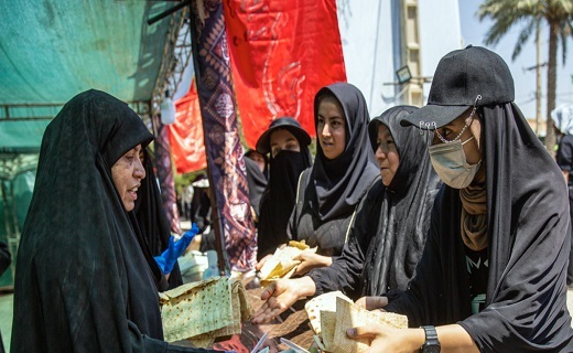 تردد زائران در مرز خسروی