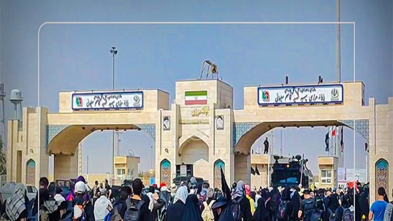 ۹۰ درصد زائران اصفهانی از مرز مهران تردد کردند