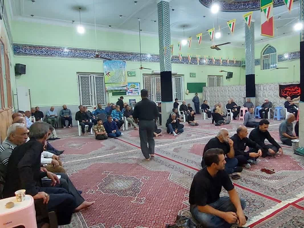 مراسم سوگواری سرور و سالار شهیدان در کازرون