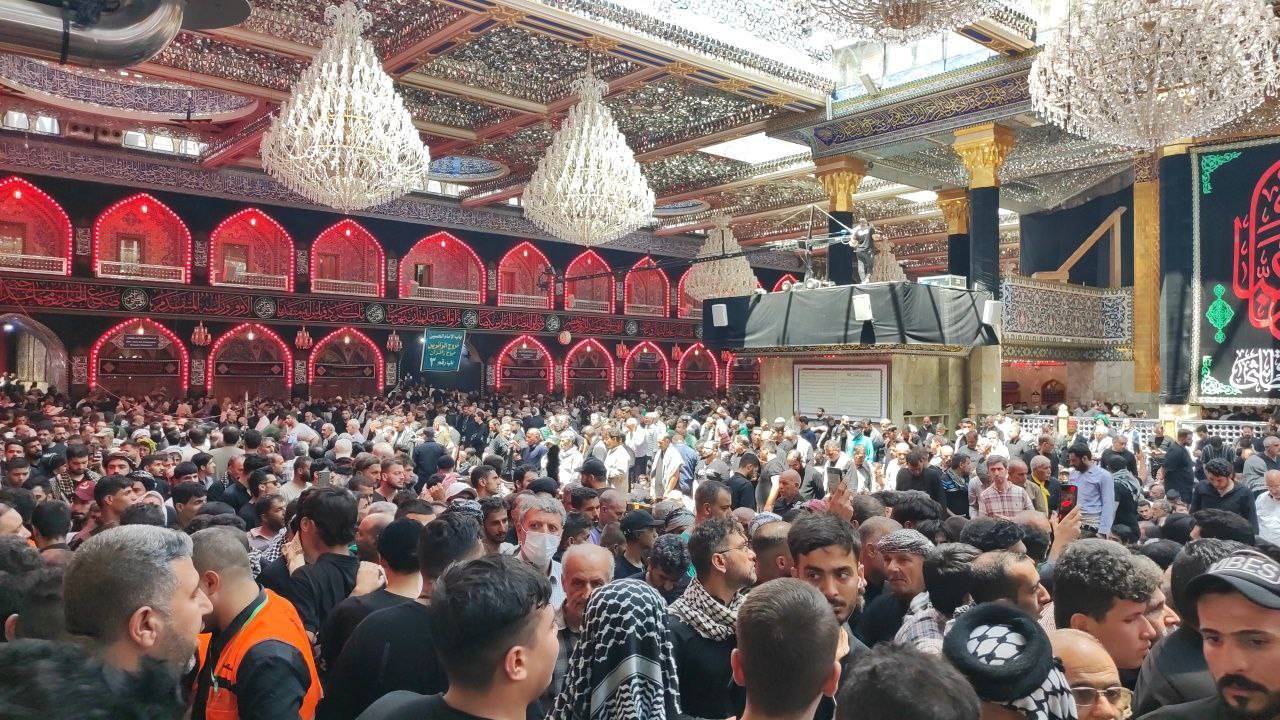 حضور پرشور زائران در کربلای معلی تنها ۵ روز مانده به اربعین حسینی
