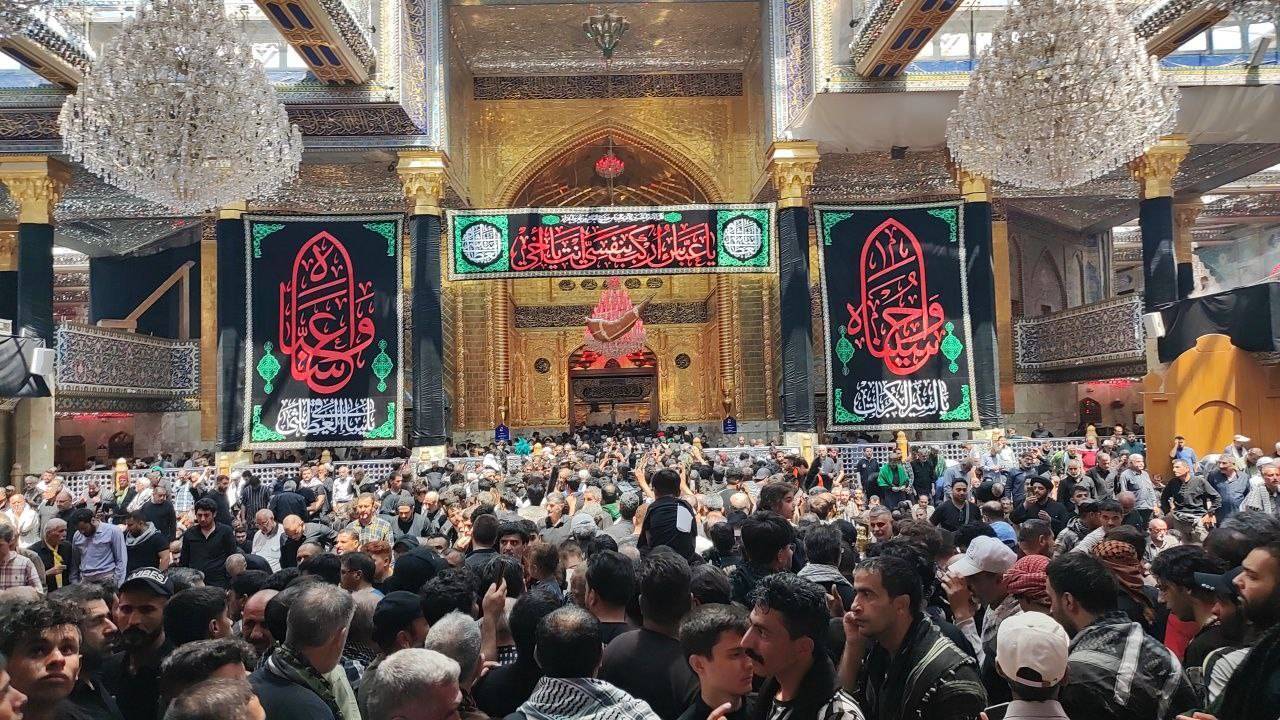 حرم امام حسین(ع) در آستانه اربعین