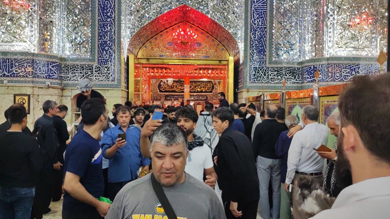 زانران حسینی در مسیر پیاده روی اربعین