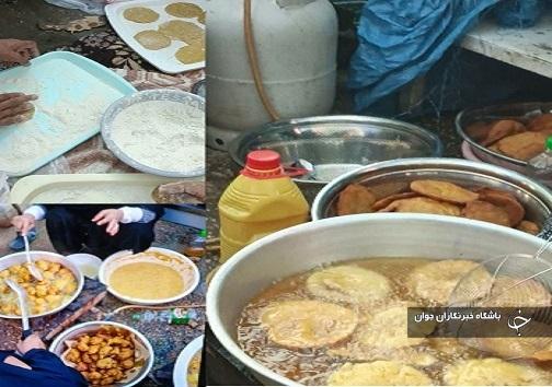 خدمت رسانی موکب سیدالشهدا بندرعباس به زائران پیاده روی اربعین+عکس