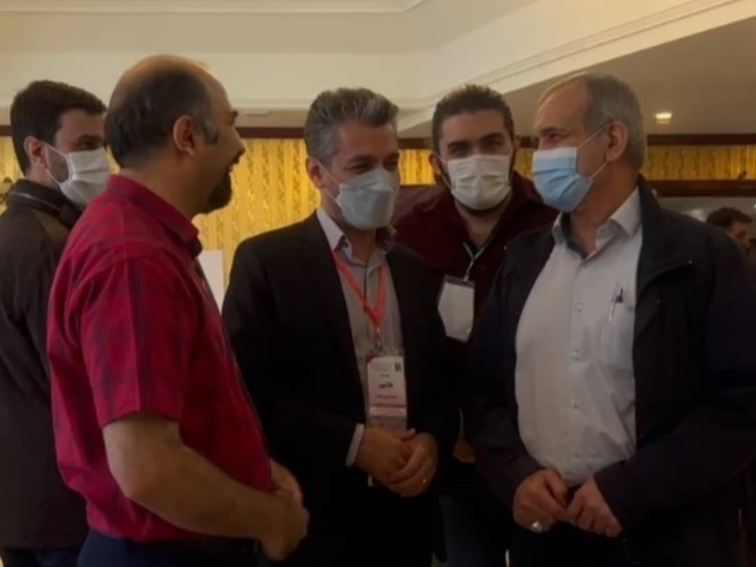 بازدید مسعود پزشکیان از شرکت دانش بنیان