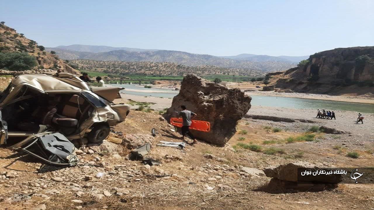 سقوط پراید به رودخانه پل ارمند جان یک نفر را گرفت